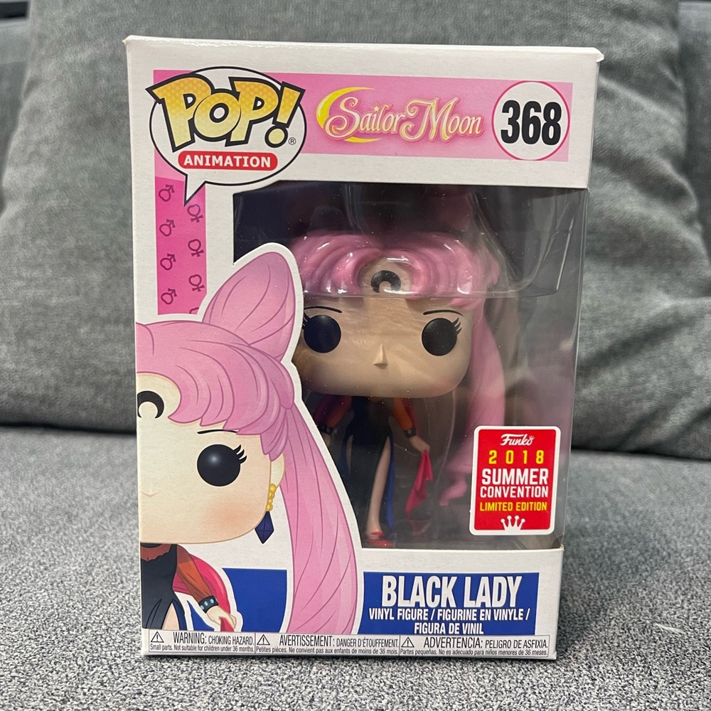 Funko Pop Sailor Moon Black Lady 2018 Summer Convention Limited Edition #368